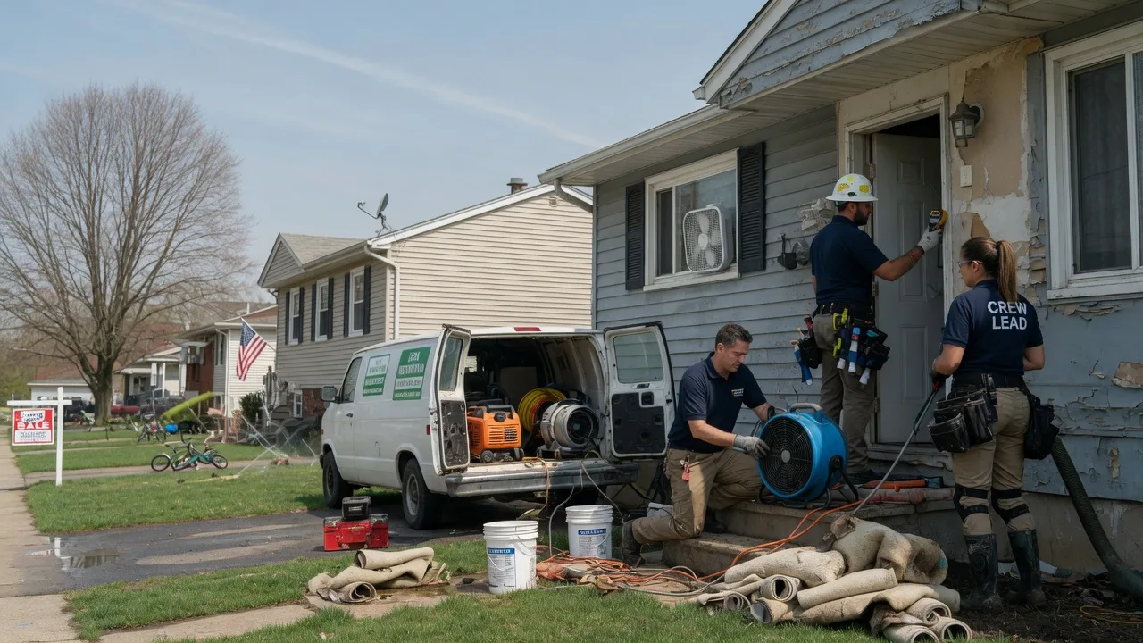 Flood Cleanup in Lakeland, MI near me