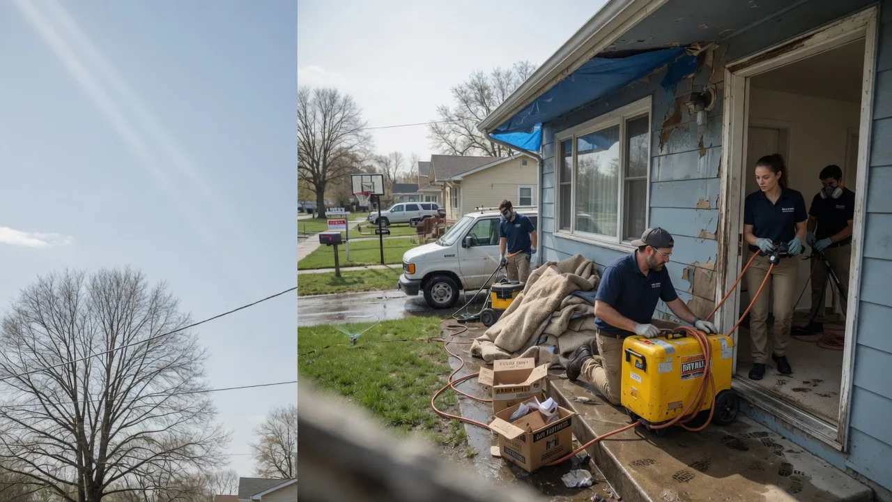 Basement Flood Cleanup in Lakeland, MI near me
